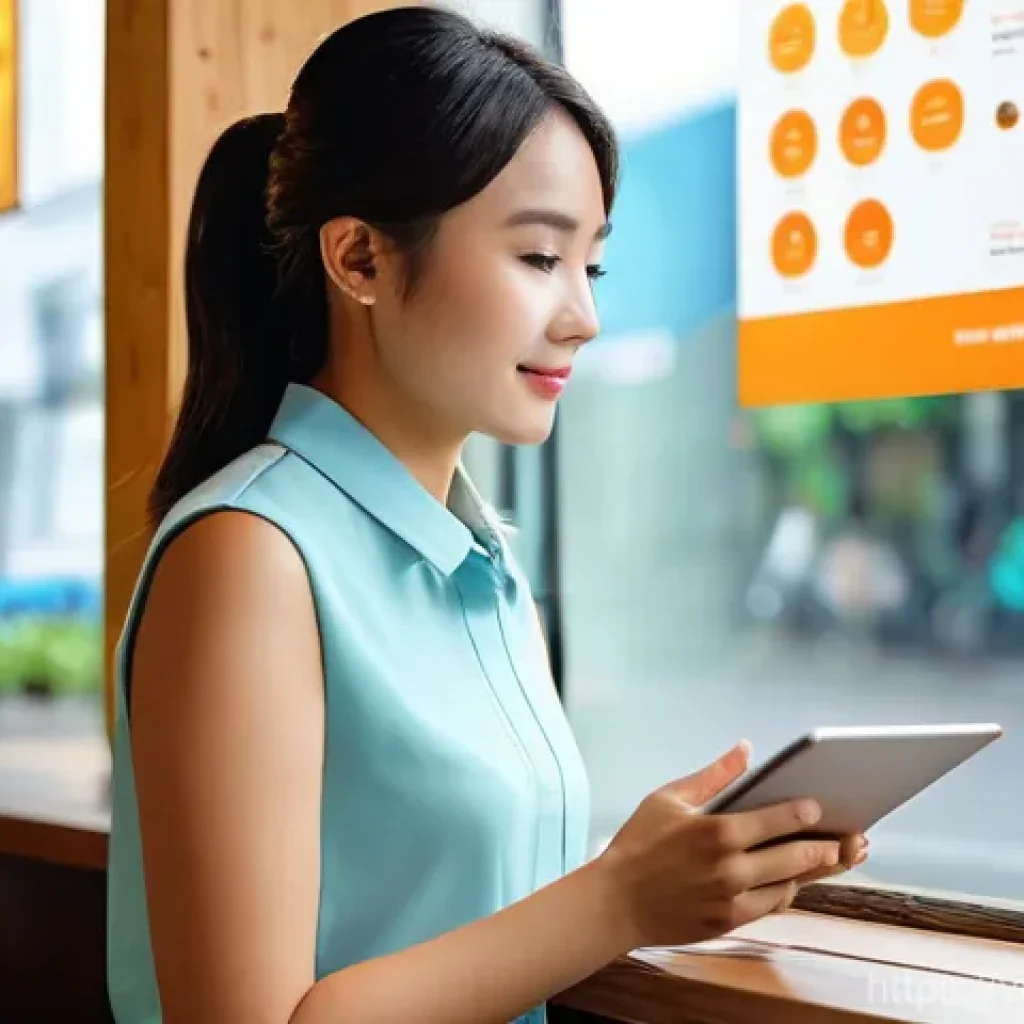 비즈니스 데이터 시각화를 위한 사례 연구 - **Prompt 1: Saigon Coffee Shop - Understanding Customer Trends**
"A vibrant, modern coffee shop ...